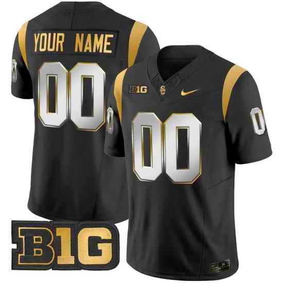 Men Women Youth USC Trojans 2024 Gold Vapor Limited Custom Jersey All stitched Black Limited