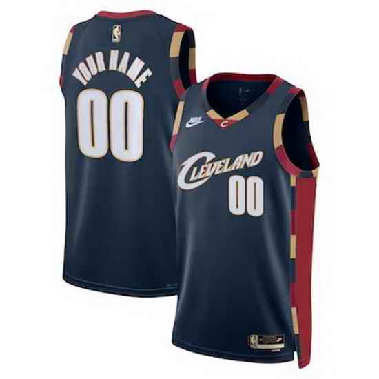Men Women Youth Toddler CLEVELAND CAVALIERS Custom Nike NBA Stitched Jersey Blue