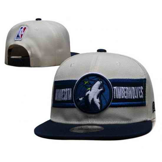 Minnesota Timberwolves Snapback Cap 26H K883