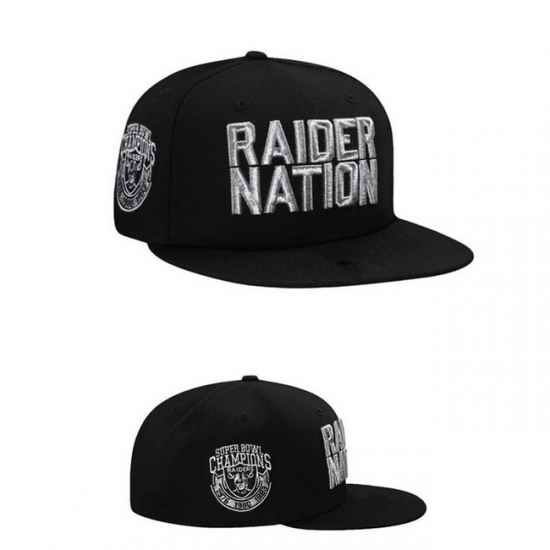 Las Vegas Raiders Snapback Cap 26H M309