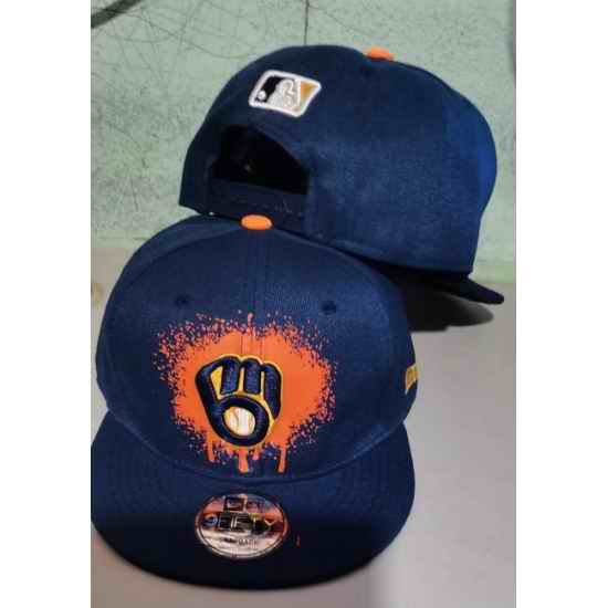 Milwaukee Brewers Snapback Cap 26H K753