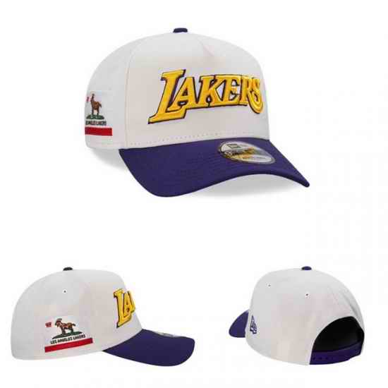 Los Angeles Lakers Snapback Cap 26H W591