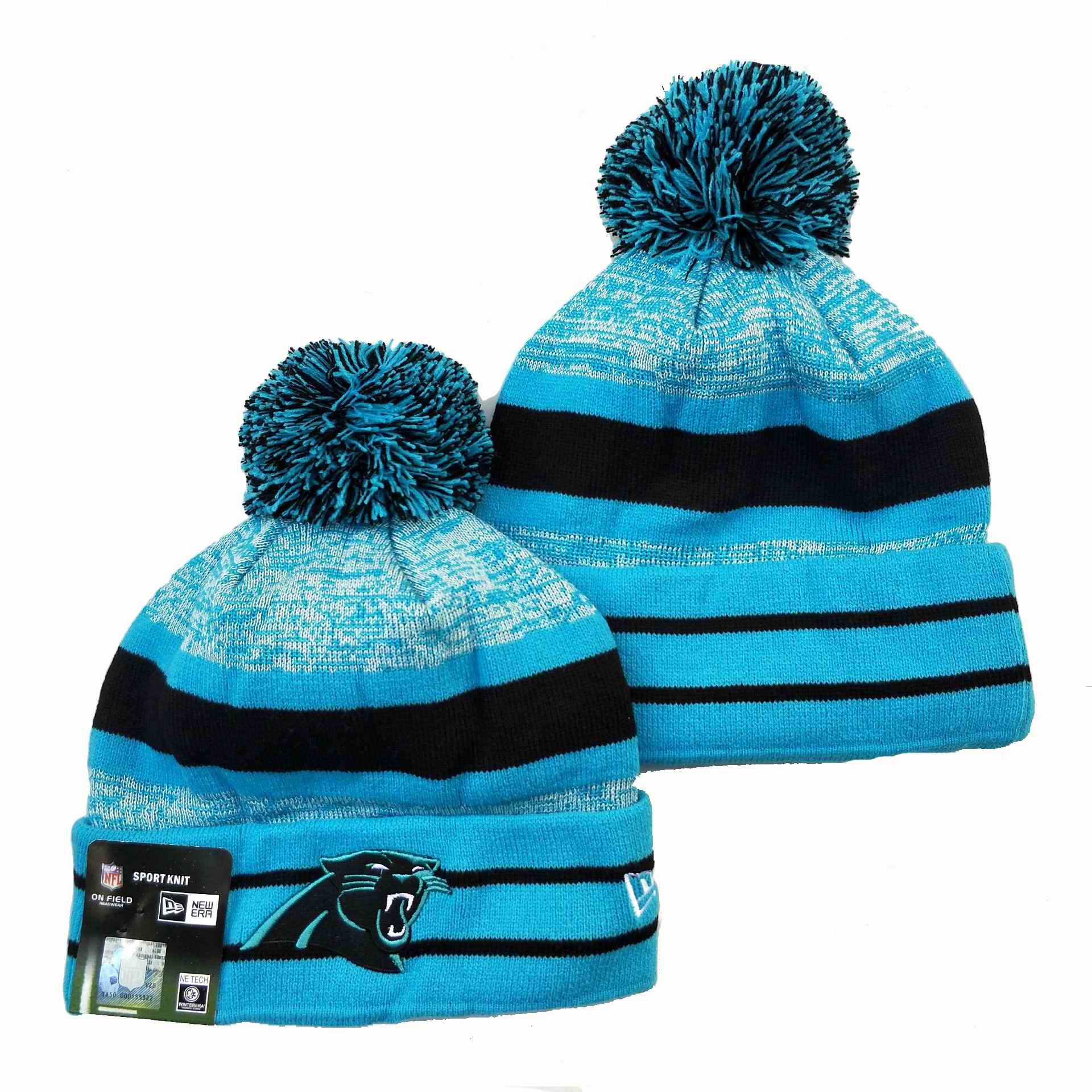 Carolina Panthers Knit Hats 064