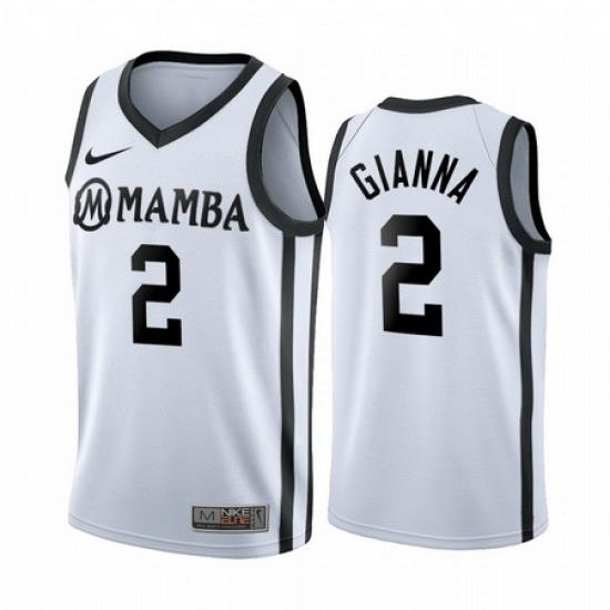 Women Memorial #2 Gianna Bryant Forever Mamba Jersey White