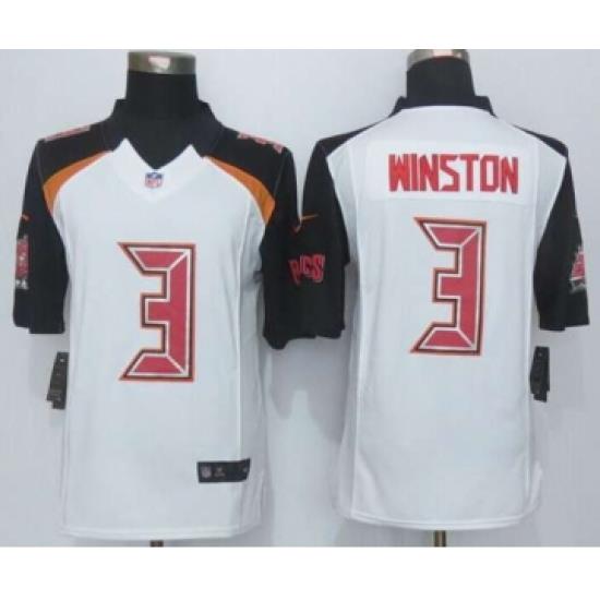 nike nfl jerseys tampa bay buccaneers 3 winston white[nike limited]