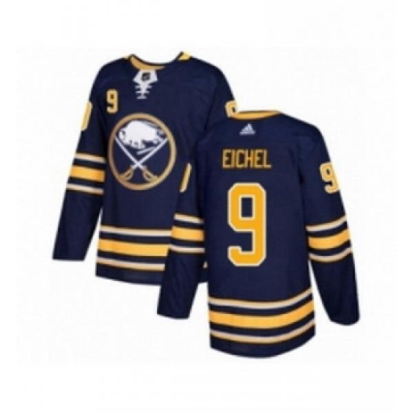Youth Adidas Buffalo Sabres 9 Jack Eichel Premier Navy Blue Home NHL Jersey