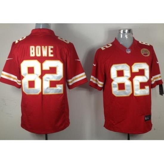 Nike Kansas City Chiefs 82 DWayne BoWe Red LIMITED NFL Jersey