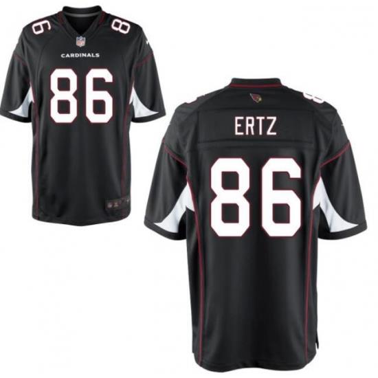 Women Arizona Cardinals Zach Ertz 89 Black Vapor Limited Jersey