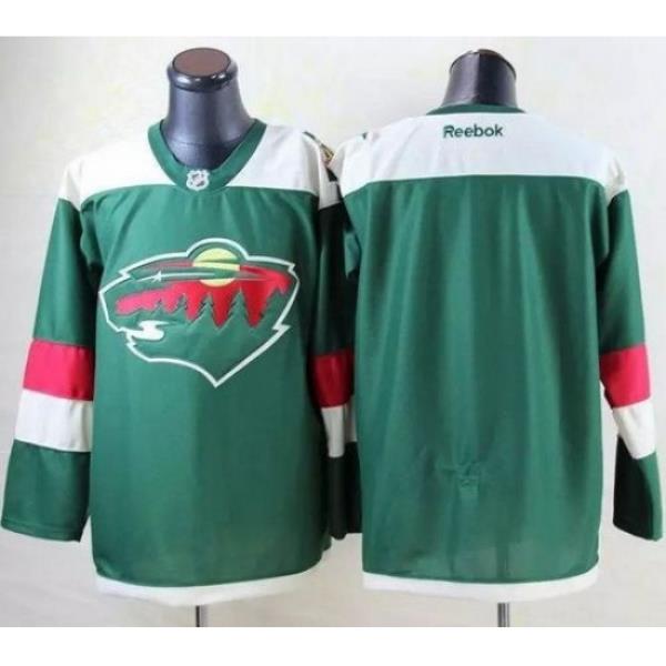 Wild Blank Green 2016 Stadium Series Stitched NHL Jersey