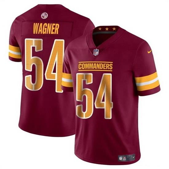 Youth Washington Commanders 54 Bobby Wagner Burgundy Vapor Limited Stitched Football Jersey