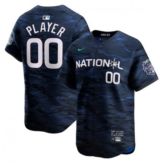 Men Los Angeles Dodgers Active Player Custom Royal 2023 All Star Cool Base Stitched Jersey