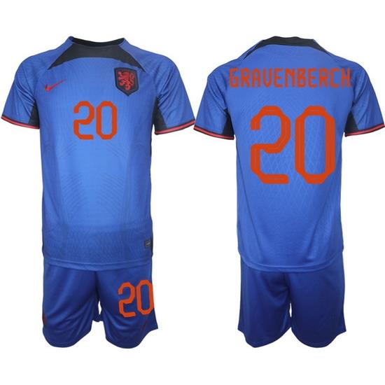 Men FIFA 2022 Netherlands Soccer Jersey 040