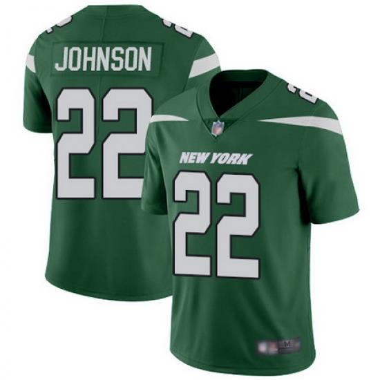 Jets #22 Trumaine Johnson Green Team Color Men Stitched Football Vapor Untouchable Limited Jersey