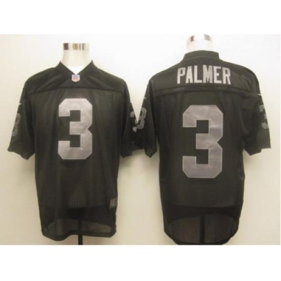 Nike Oakland Raiders 3 Carson Palmer Black Elite NFL Jersey