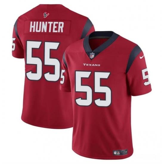 Youth Houston Texans 55 Danielle Hunter Red Vapor Untouchable Limited Stitched Football Jersey