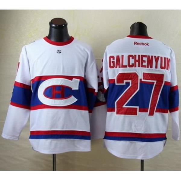 Montreal Canadiens #27 Alex Galchenyuk White New CH Stitched NHL Jersey