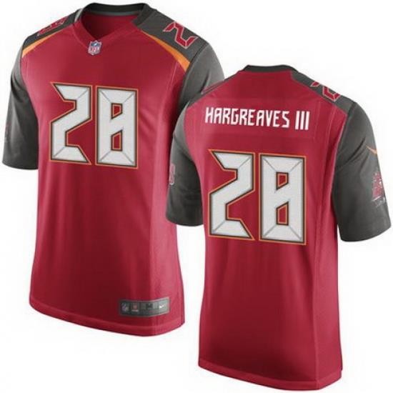 Nike Buccaneers #28 Vernon Hargreaves III Red Team Color Youth Stitched NFL NeW Elite Jersey