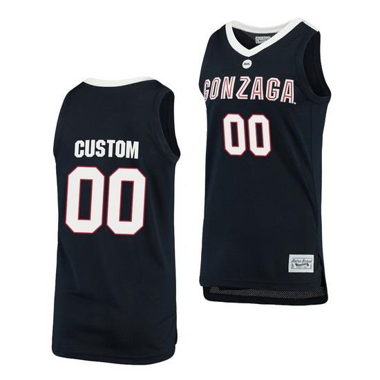 Gonzaga Bulldogs Custom Navy Alumni Basketball Men'S Jersey