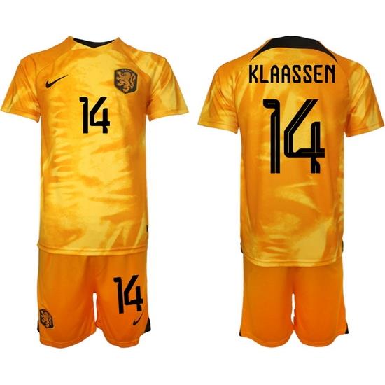 Men FIFA 2022 Netherlands Soccer Jersey 018
