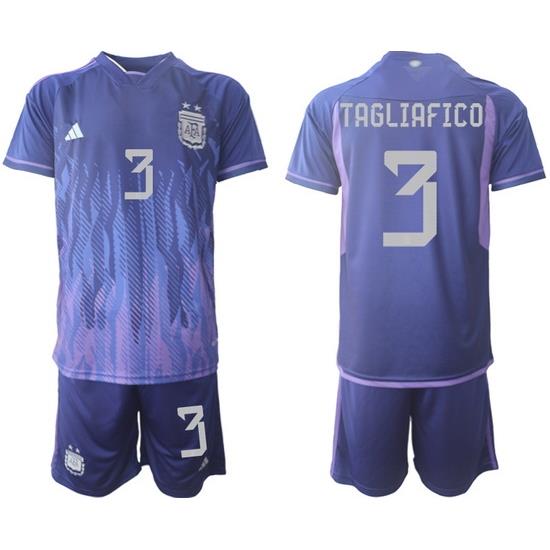 Men FIFA 2022 Argentina Soccer Jersey 020