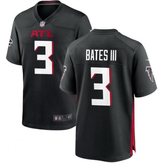 Men Atlanta Falcons #3 Jessie Bates III Black F.U.S.E. Limited Stitched NFL Jersey