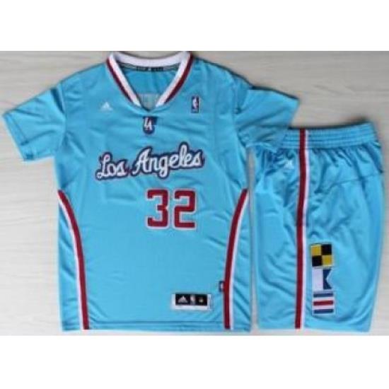 Los Angeles Clippers 32 Blake Griffin Blue Revolution 30 Swingman NBA Jersey Short Suits New Style