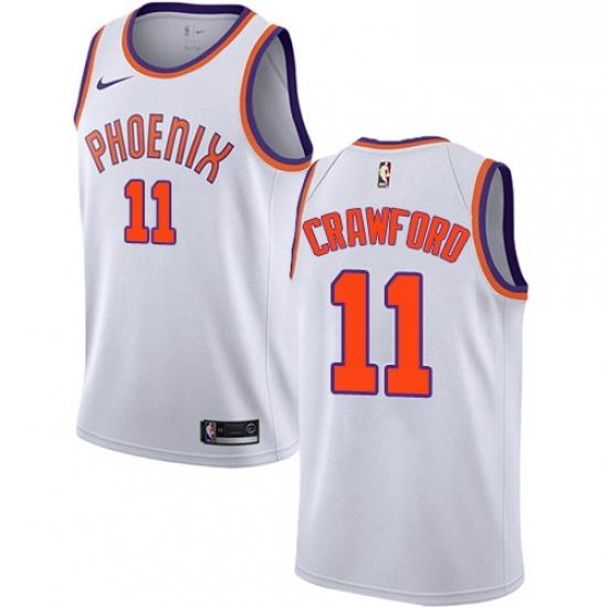 Womens Nike Phoenix Suns 11 Jamal Crawford Swingman White NBA Jersey Association Edition