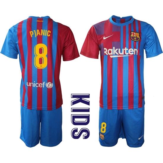 Kids Barcelona Soccer Jerseys 074