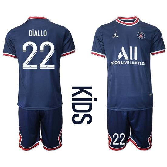 Kids Paris Saint Germain Soccer Jerseys 053