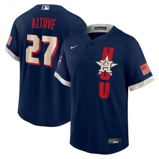 Men's Houston Astros #27 Jos