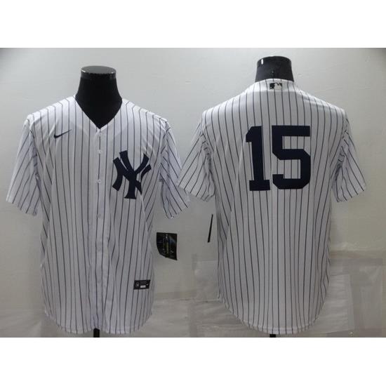 Men NeW York Yankees 15 Thurman Munson White Cool Base Stitched Baseball jersey