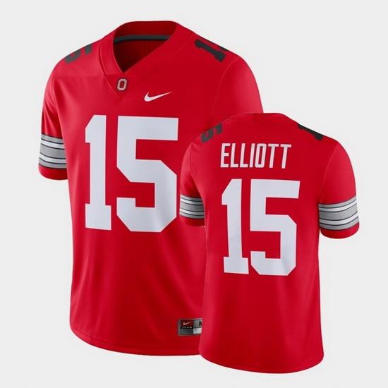 Ohio State Buckeyes Ezekiel Elliott Scarlet Alumni Football Game Men'S Jersey