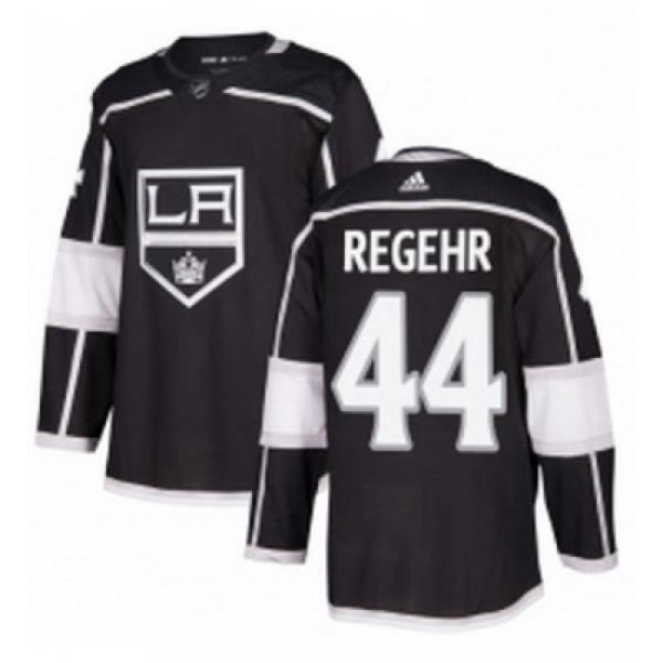 Youth Adidas Los Angeles Kings 44 Robyn Regehr Authentic Black Home NHL Jersey