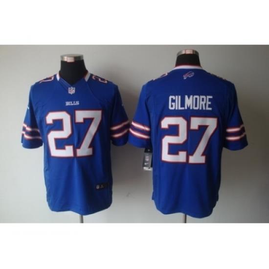 Nike Buffalo Bills 27 Stephon Gilmore Blue Limited NFL Jersey