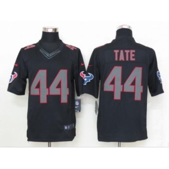 Nike Houston Texans 44 Ben Tate Black Limited Impact NFL Jersey