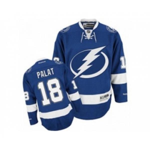 nhl jerseys tampa bay lightning #18 palat blue