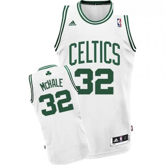 Youth Adidas Boston Celtics 32 Kevin Mchale Swingman White Home NBA Jersey