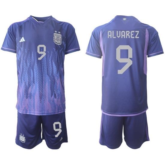 Men FIFA 2022 Argentina Soccer Jersey 015