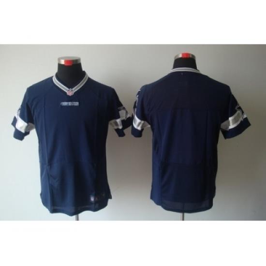Nike Dallas Cowboys Blank Blue Elite NFL Jersey