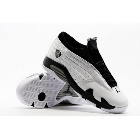 Women Air Jordan 14 Shoes White Black
