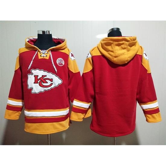 Kansas City Chiefs Sitched Pullover Hoodie Blank