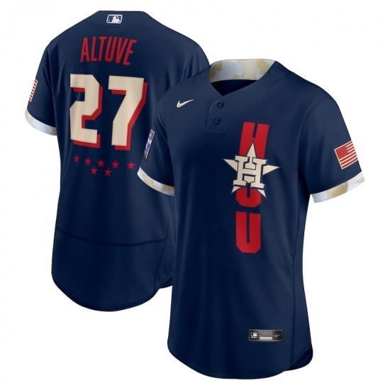Men's Houston Astros #27 Jos