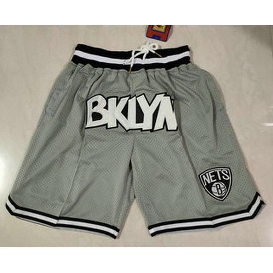 Brooklyn Nets Basketball Shorts 010