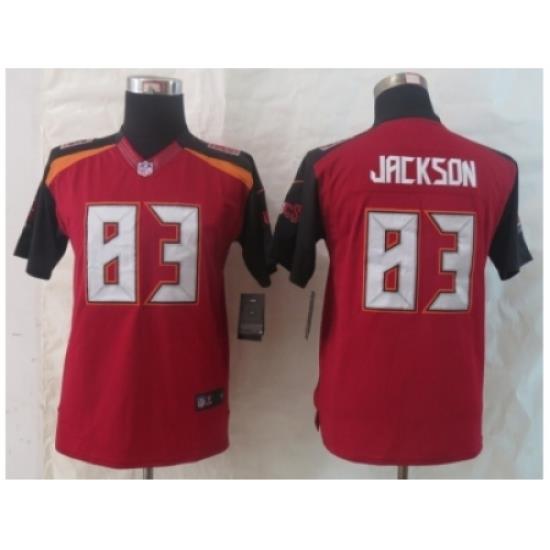 Nike Youth Tampa Bay Buccaneers #83 Jackson Red Jerseys(2014 New)