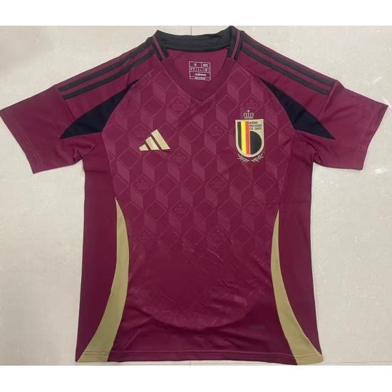 Belgium 2024 Soccer Jersey Red