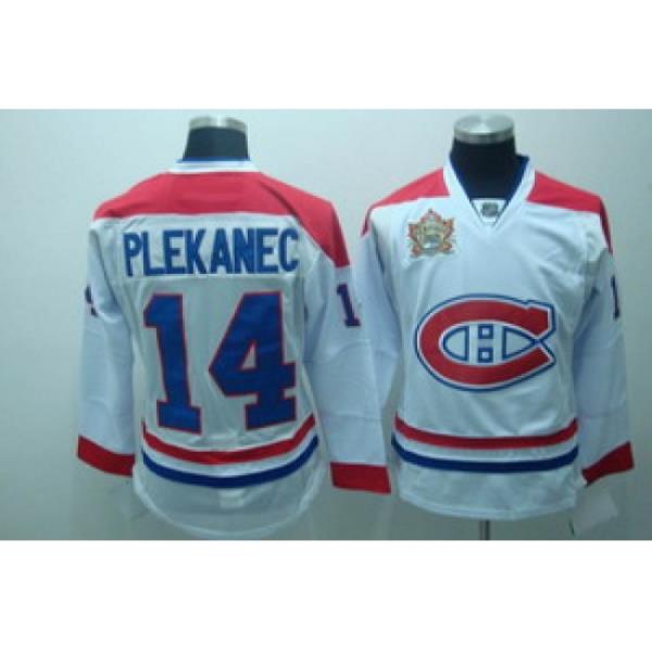 Montreal Canadiens 14 plekanes Winter Classic white jerseys CH
