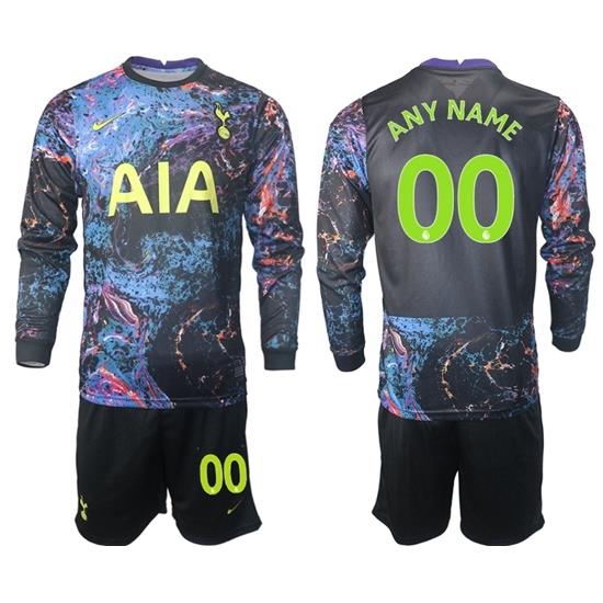 Men Tottenham Hotspur Sleeve Soccer Jerseys 504 Customized