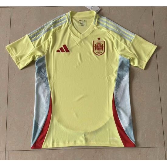 Spain Yellow 2024 Soccer Jersey