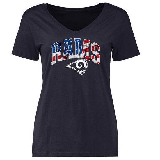 Los Angeles Rams Women T Shirt 004