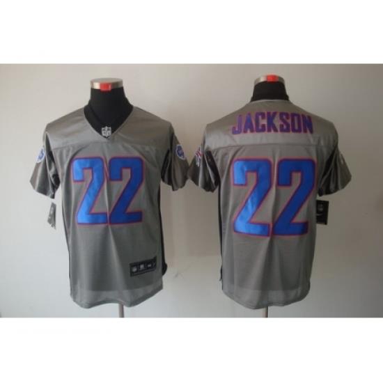 Nike Buffalo Bills 22 Fred Jackson Grey Elite ShadoW NFL Jersey